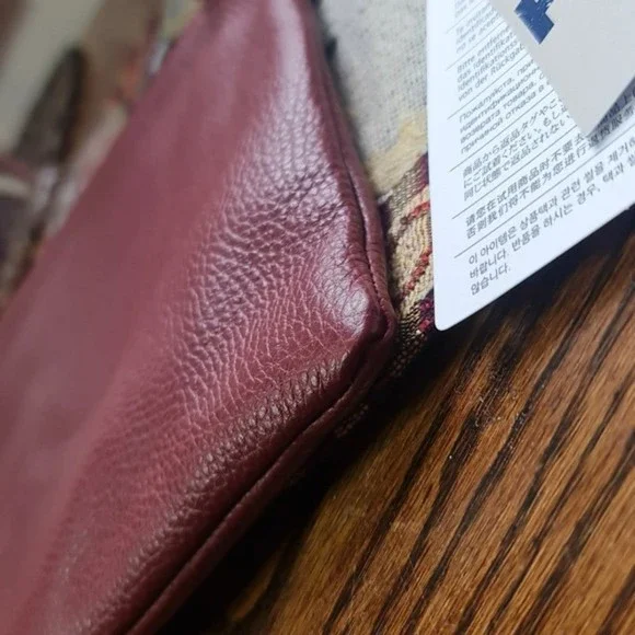 Genuine Red Clutch/Crossbody by TSD12 NWTs - Picture 6 of 11